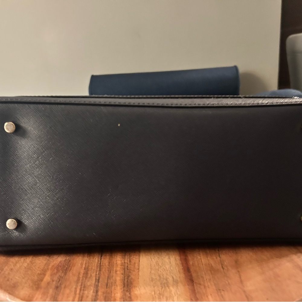 Kate Spade Navy Blue Structured Tote - Picture 6 of 6